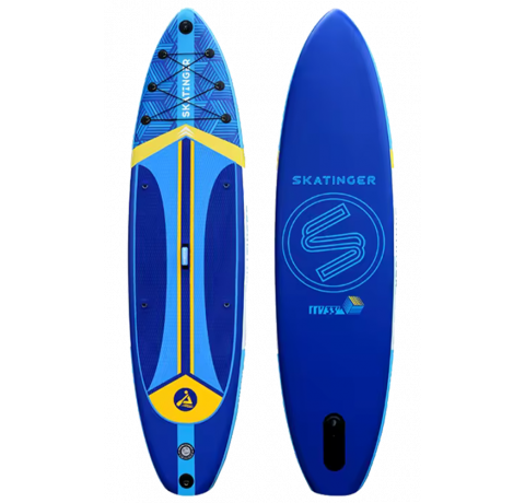 Skatinger Plans Blue Touring SUP deska – Zmogljivost, Udobje, Raziskovanje