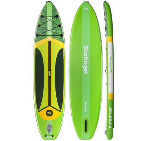 Skatinger Plans Green Touring SUP deska – Hitrost, Stabilnost, Avantura