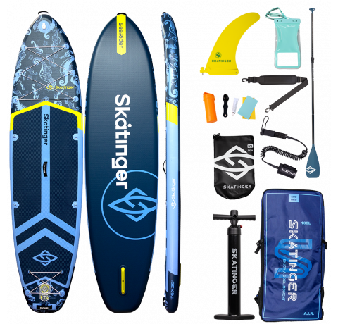 Skatinger Sea Rider Allround SUP deska – Hitrost, Smer in Ravnotežje