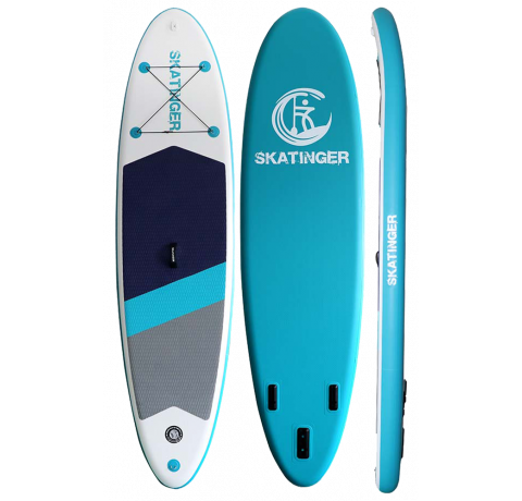 Skatinger Voyager Simple Blue Allround SUP Daska – Stil, Glatkoća, Udobnost
