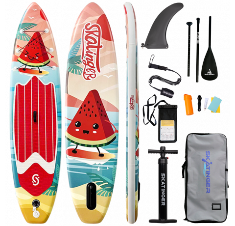 Skatinger Watermelon Allround SUP deska – Zabava, Stabilnost, Ravnotežje