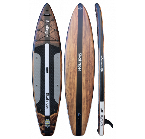 Skatinger Waverider Touring SUP deska – Stabilnost, Tekočnost, Samozavest