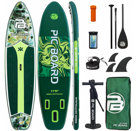 Skatinger Green Fantasy Allround SUP deska – Stabilnost, Hitrost, Vsestranskost