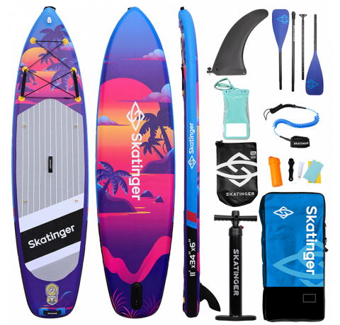 Skatinger Sunset Allround SUP deska – Ravnotežje, Hitrost, Svoboda