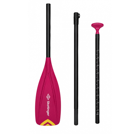 Skatinger Screen-Printed Fiberglass SUP Paddle