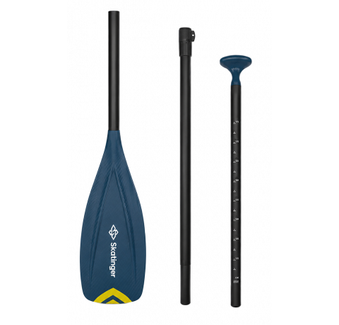 Skatinger Screen-Printed Fiberglass SUP Paddle