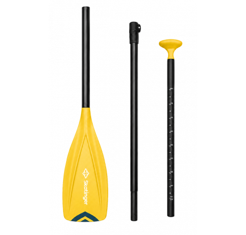 Skatinger Screen-Printed Fiberglass SUP Paddle