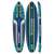 Skatinger Leafy Expedition Blue Allround SUP deska – Hitrost, Stabilnost, Nadzor