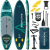 Skatinger Fishing Green Touring Paddle SUP-deska – robustna, stabilna in za raziskovanje