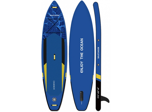 Skatinger Chance Blue Allround SUP deska – Vsestranskost, Stabilnost, Nadzor
