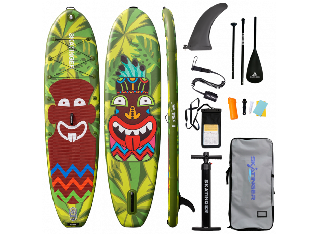 Skatinger Crazy Tribe Yoga SUP deska – Stabilnost, Zabava, Vsestranskost