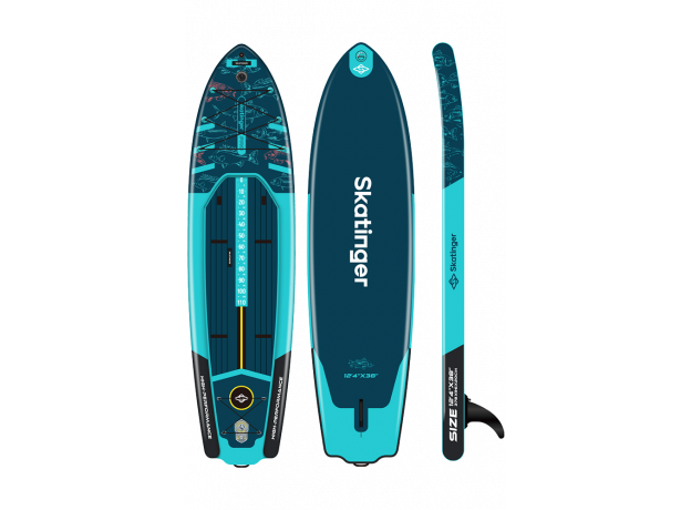 Skatinger Fishing Paddle SUP deska – Stabilnost, Prostor, Zmogljivost