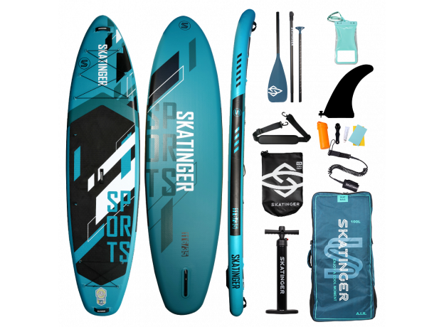 Skatinger Green Sports Yoga SUP deska – Ravnotežje, Energija, Svoboda