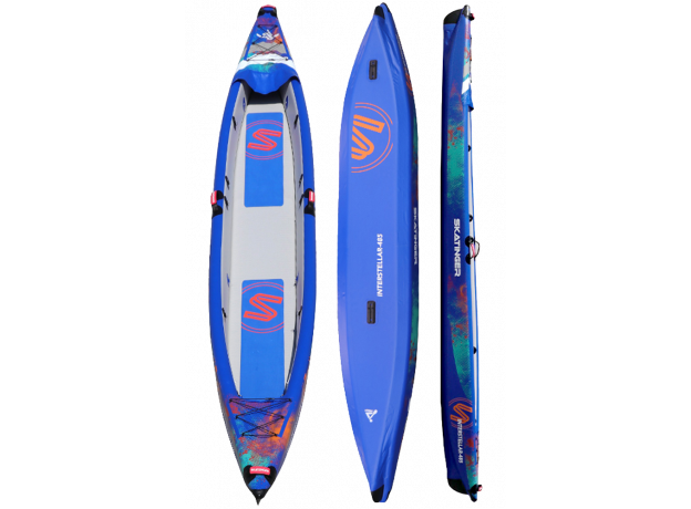 Skatinger Kajak za Tri 485 cm – Zmogljivost, Stabilnost, Svoboda