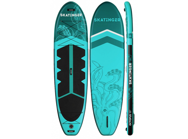 Skatinger Octopus Allround SUP Deska – Moč, Stabilnost, Nadzor