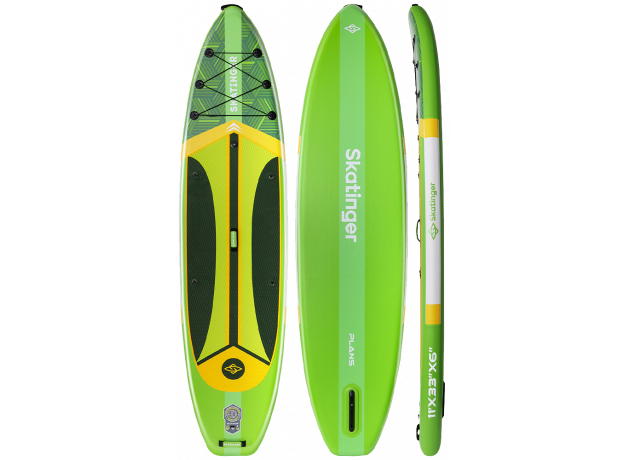 Skatinger Plans Green Touring SUP deska – Hitrost, Stabilnost, Avantura