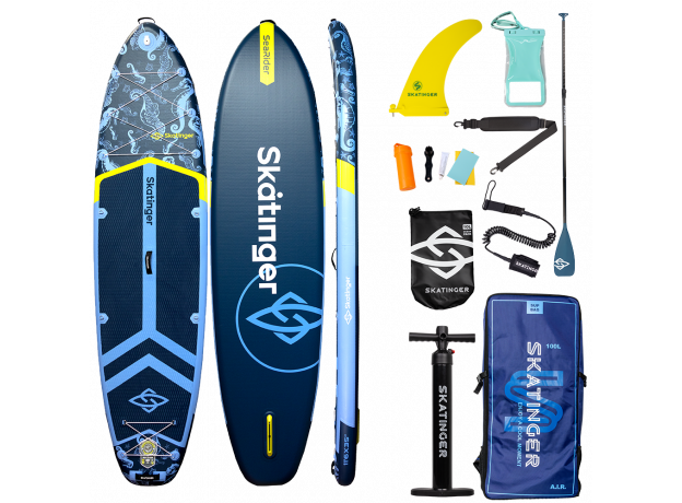 Skatinger Sea Rider Allround SUP deska – Hitrost, Smer in Ravnotežje