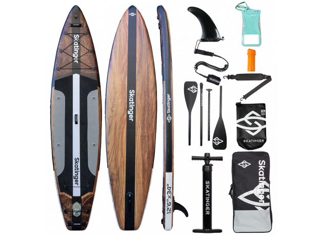 Skatinger Waverider Touring SUP deska – Stabilnost, Tekočnost, Samozavest