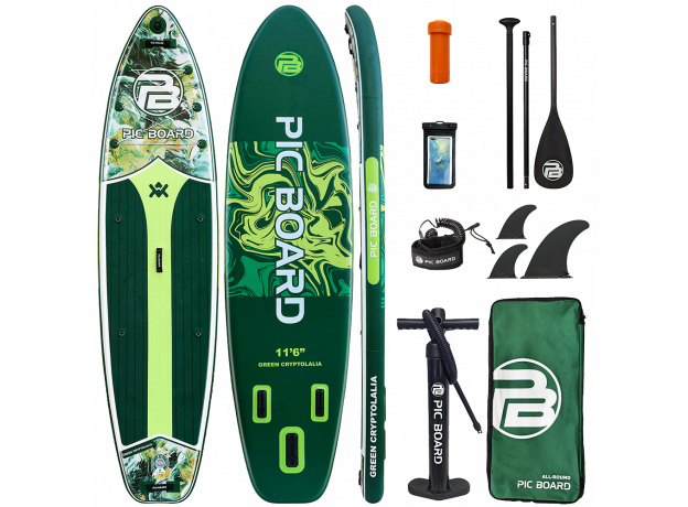 Skatinger Green Fantasy Allround SUP deska – Stabilnost, Hitrost, Vsestranskost