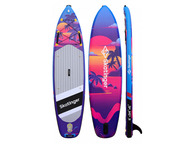 Skatinger Sunset Allround SUP deska – Ravnotežje, Hitrost, Svoboda