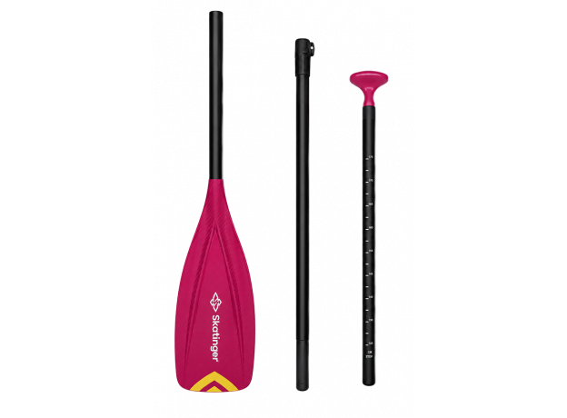 Skatinger Screen-Printed Fiberglass SUP Paddle