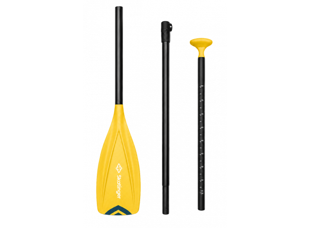 Skatinger Screen-Printed Fiberglass SUP Paddle